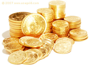 investments in gold coins and gold bullion