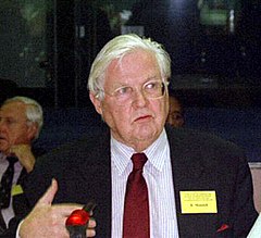 Photo of Robert Mundell, Nobel laureate, economics, 1999