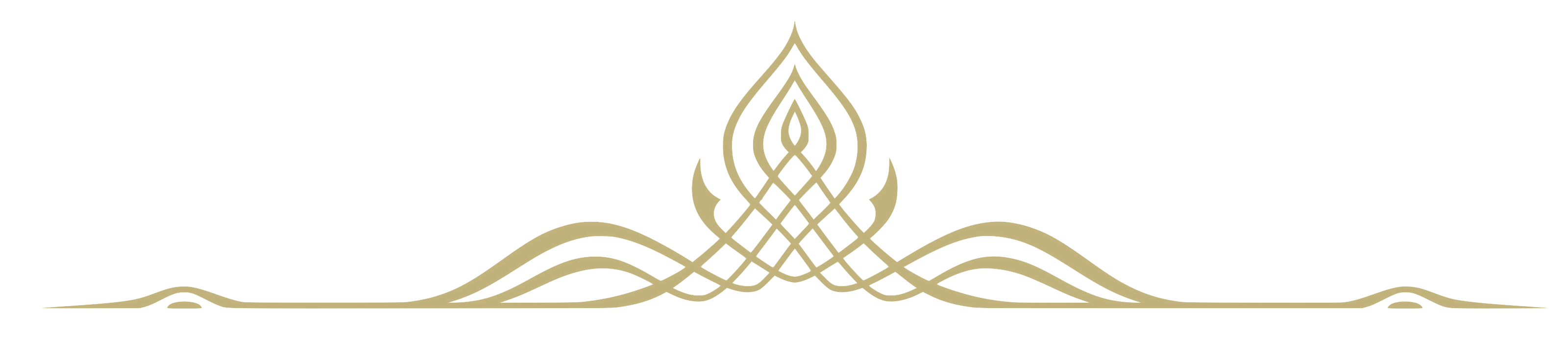 graphic image of gold fluer de lis top