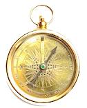 image of golden compass