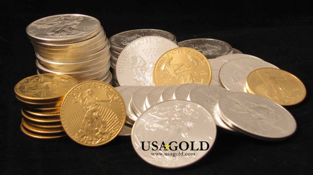 American Eagle gold and silver bullion coins