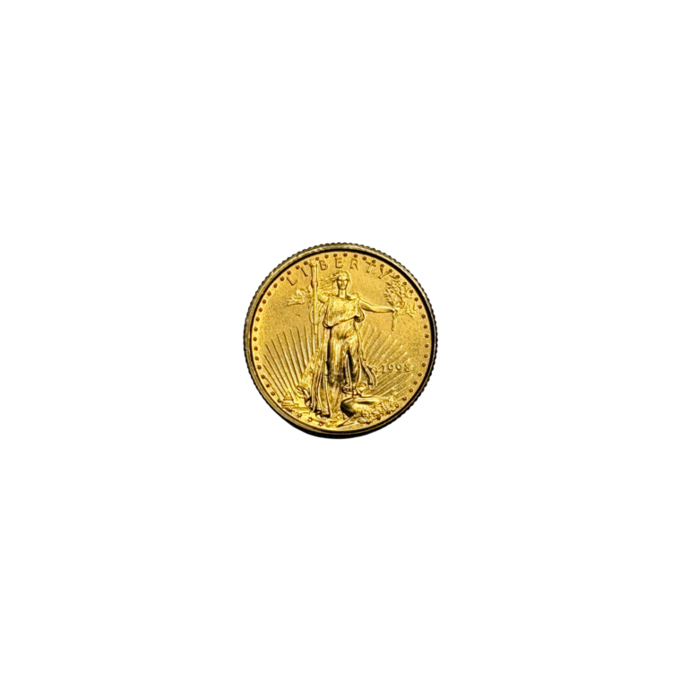 1/10 oz American Gold Eagle Type I obverse