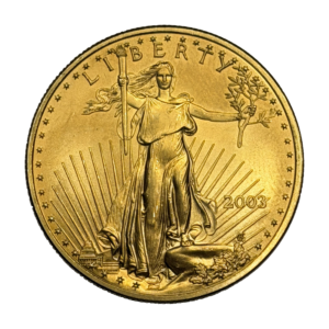 1 oz American Gold Eagle Coin Front