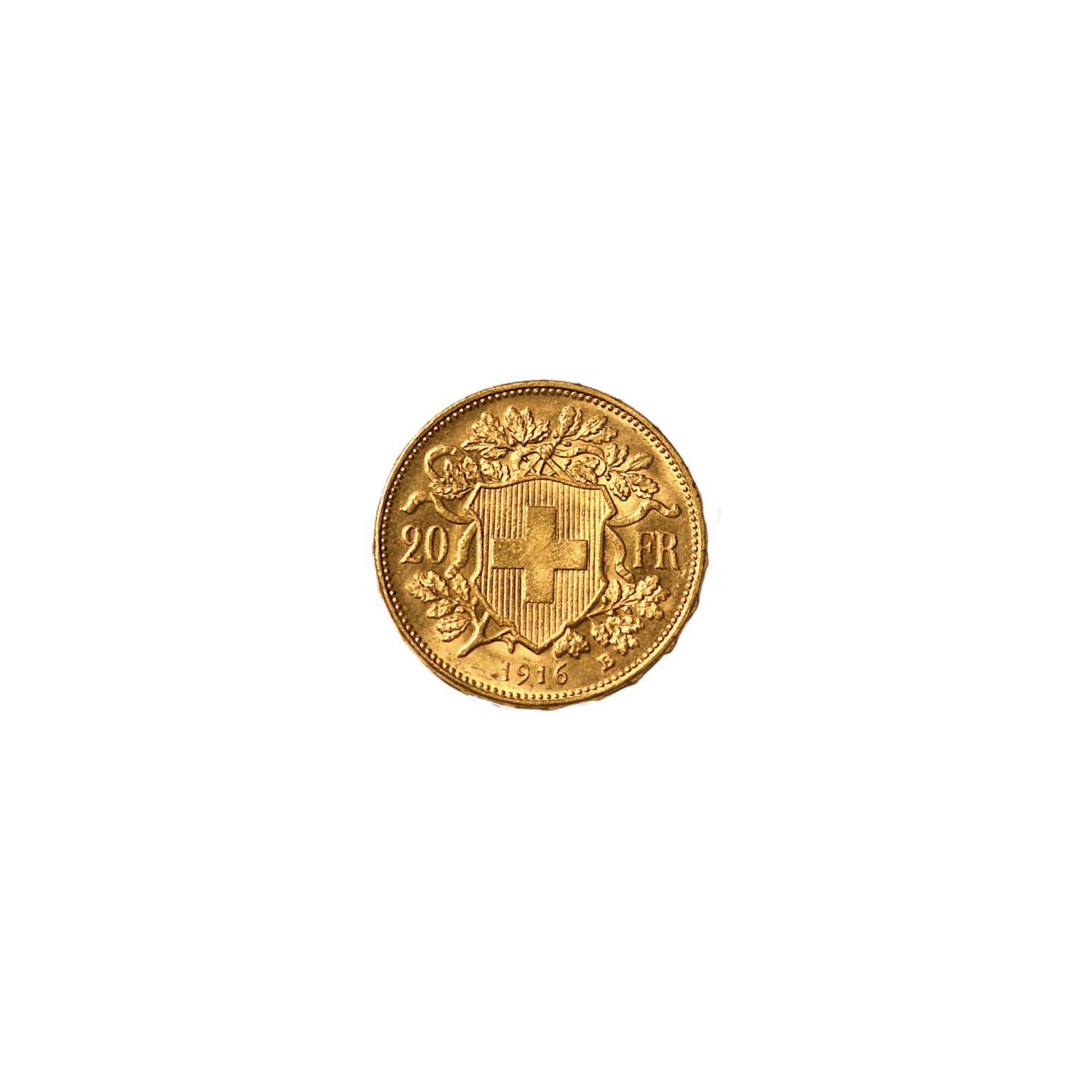 Swiz Coin Swiss 20 Francs Gold Coin Helvetia - USAGOLD