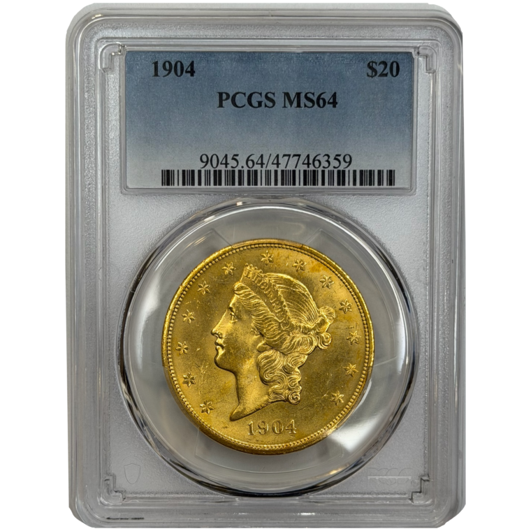 $20 Liberty MS64 PCGS Front