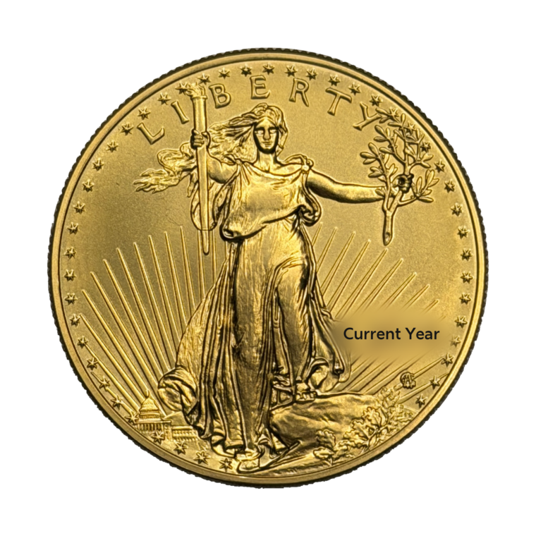 2026 1 oz American Gold Eagle Coin Front
