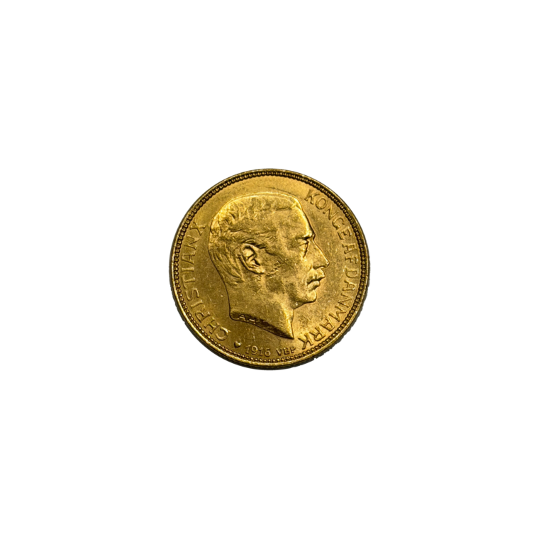 Denmark 20 Kroner Christian X Front