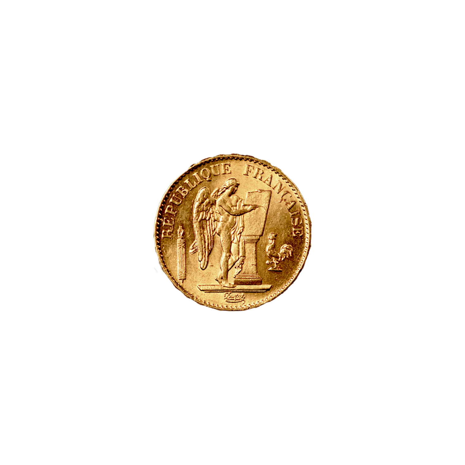 French 20 Francs Angel Gold Coin - USAGOLD