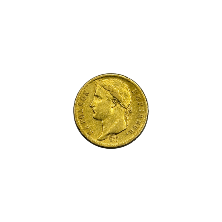 French 20 Francs Napoleon I Front