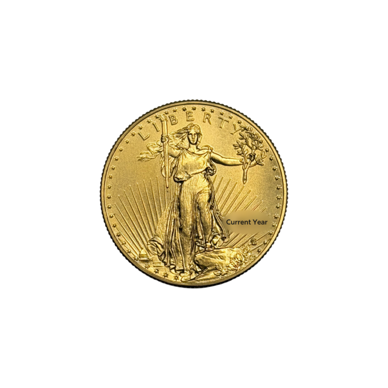2026 1/2 oz American Gold Eagle obverse — current year