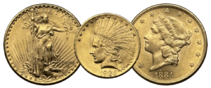 Gold Historic US Coins