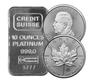 Platinum Bullion Coins and Bars