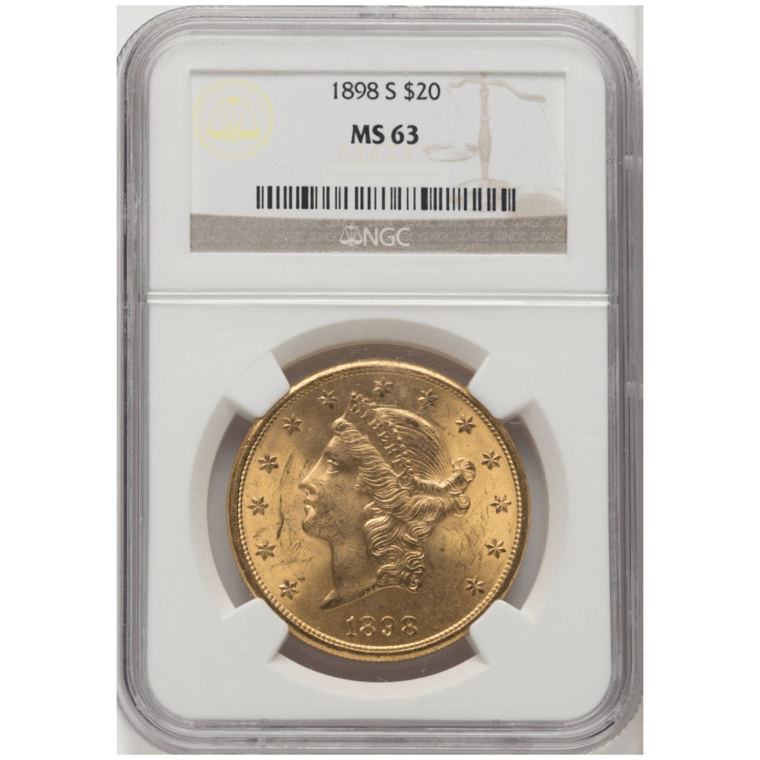 1898-S United States $20 Liberty