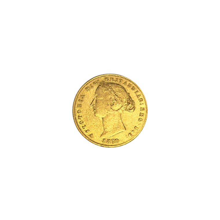 British Sovereign Queen Victoria Young Head Australia Reverse Front