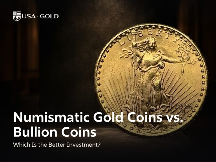 $20 St. Gaudens gold coin — Numismatic Gold Coins vs. Bullion Coins — Which Is the Better Investment?