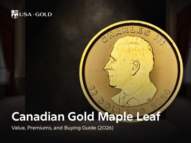 Canadian Gold Maple Leaf 1 oz gold bullion coin