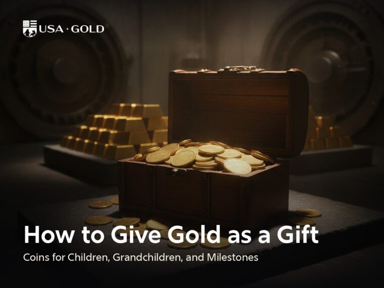 How to give gold as a gift: coins for children and grandchildren
