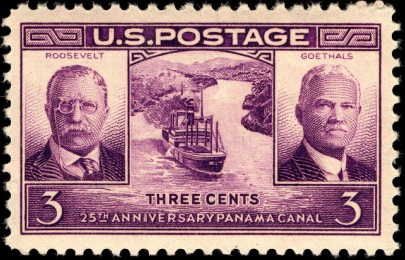 phot of a canal zone stamp from 1939