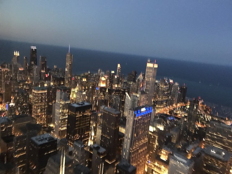 photograph of Chicago's skyline