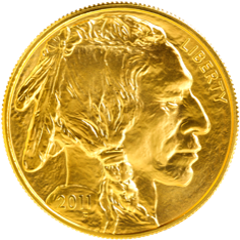 gold american buffalo coin
