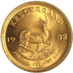 Gold So. African Krugerrand Coin