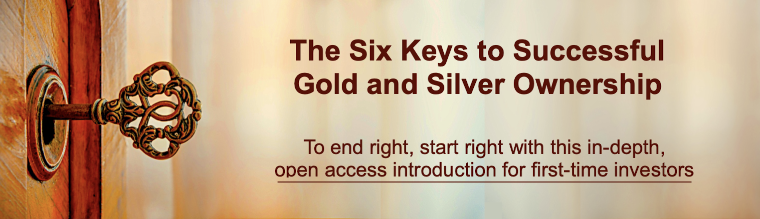 Advertisement for USAGOLD's in-depth intro to gold and silver ownership