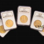 US $20 gold pieces - Graded NGC