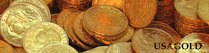 photo of pile of Swiss 20 franc gold coins – Helvetia